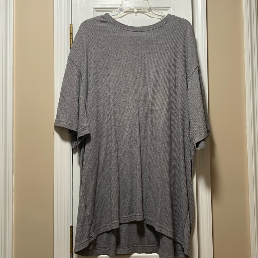 3X Natural‎ Issue Grey Sweater Top